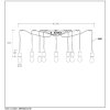 Lucide FIX MULTIPLE Hanglampen Zwart, 10-lichts