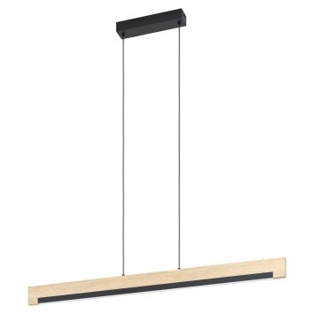 Eglo CAMACHO Hanger LED Bruin, Zwart, 1-licht