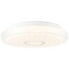 Brilliant ADRIA Plafondlamp LED Chroom, Wit, 2-lichts