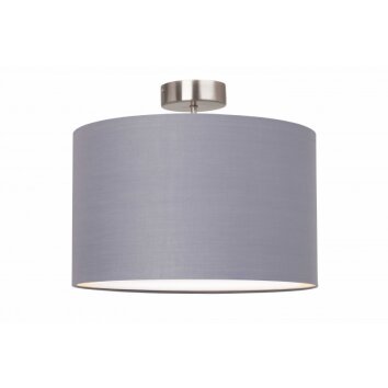 Brilliant Clarie Plafondlamp Grijs, 1-licht