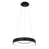 Steinhauer Ringlede Hanglamp Zwart, Wit, 1-licht