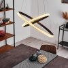 Melosa Hanglamp LED Zwart, 1-licht