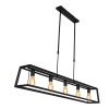 Steinhauer Buckley Hanglamp Zwart, 5-lichts