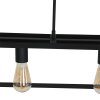 Steinhauer Buckley Hanglamp Zwart, 5-lichts