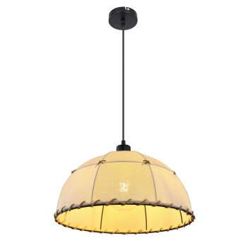 Globo REX Hanger Zwart, 1-licht