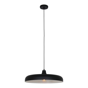 Steinhauer Krisip Hanglamp Zwart, Wit, 1-licht