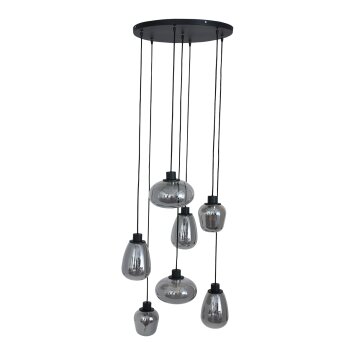 Steinhauer Reflexion Hanglamp Grijs, Zwart, 1-licht