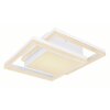 Globo SQUARES Plafondlamp LED Wit, 1-licht