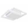 Globo SQUARES Plafondlamp LED Wit, 1-licht