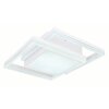 Globo SQUARES Plafondlamp LED Wit, 1-licht