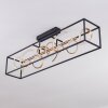 Pericos Plafondlamp LED Goud, Zwart, 4-lichts