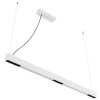 Globo HODARI Hanger LED Wit, 1-licht, Afstandsbediening, Kleurwisselaar