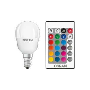 Osram LED E14 RGBW 4,5 Watt 2700 Kelvin 250 Lumen