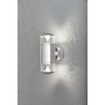 Konstsmide MONZA Muurlamp Aluminium