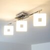 Trio Pontius Plafond spot LED Chroom, 3-lichts