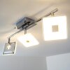 Trio Pontius Plafond spot LED Chroom, 3-lichts