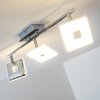 Trio Pontius Plafond spot LED Chroom, 3-lichts