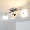 Trio Pontius Plafond spot LED Chroom, 3-lichts