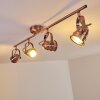 Aniak Plafondlamp LED Koperkleurig, 4-lichts