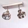 Chagres Plafondlamp Nikkel mat, 2-lichts