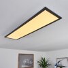 Nexo Plafondlamp LED Zwart, 1-licht, Afstandsbediening