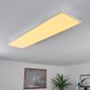 Salamo Plafondlamp LED Wit, 1-licht, Afstandsbediening