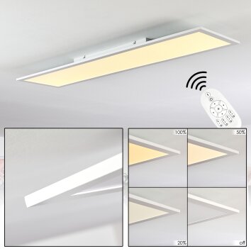 Nexo Plafondlamp LED Wit, 1-licht, Afstandsbediening