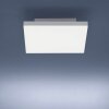 Leuchten-Direkt CANVAS Plafondlamp LED Wit, 1-licht, Afstandsbediening