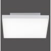 Leuchten-Direkt CANVAS Plafondlamp LED Wit, 1-licht, Afstandsbediening