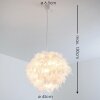 Skaulo Hanglamp Wit, 1-licht