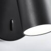 Brilliant Soeren Muurlamp LED Zwart, 1-licht