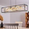 Pericos Hanglamp LED Zwart, 4-lichts