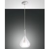 Fabas Luce Lila Hanglampen Wit, 1-licht