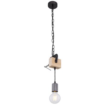 Globo LUDI Hanger Zwart, 1-licht