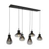 Steinhauer Flere Hanglamp Grijs, Zwart, 6-lichts