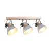 Steinhauer Gearwood Spotlamp Hout licht, 3-lichts