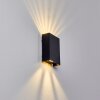 Benin Muurlamp LED Zwart, 1-licht