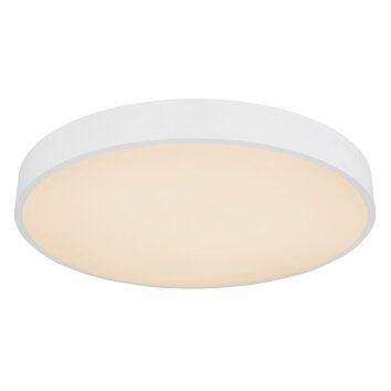 Globo LEANARA Plafondlamp LED Wit, 1-licht, Afstandsbediening