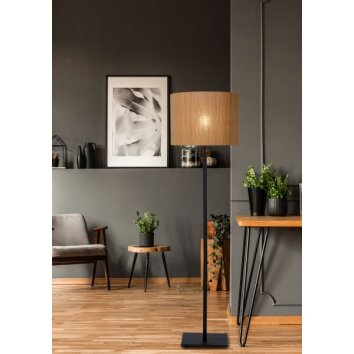 Lucide MAGIUS Staande lamp Zwart, 1-licht