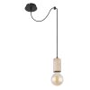 Globo JOSEBA Hanger Zwart, 1-licht