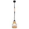 Globo HALIA Hanger Bruin, Zwart, 1-licht