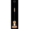 Globo HALIA Hanger Bruin, Zwart, 1-licht