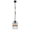 Globo HALIA Hanger Bruin, Zwart, 1-licht