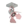 Lucide PICTO Plafondlamp Grijs, Roze, 1-licht