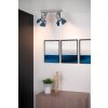 Lucide PICTO Plafondlamp Blauw, Grijs, 2-lichts