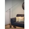 Lucide AGENA Staande lamp LED Zwart, 1-licht