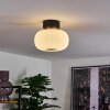 Sebep Plafondlamp LED Zwart, 1-licht