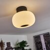 Sebep Plafondlamp LED Zwart, 1-licht