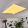 Salamo Plafondpaneel LED Wit, 1-licht, Afstandsbediening