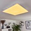 Salamo Plafondpaneel LED Wit, 1-licht, Afstandsbediening